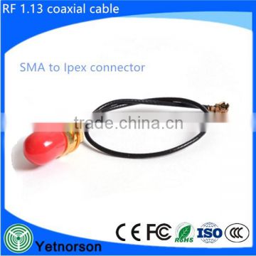 Hot high quality SMA pcb mount connector to IPEX Connector for cable