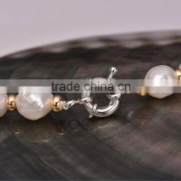 White Edison Large Pearl 13mm Delicate Pearl Necklace photo-5