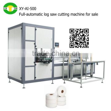 Full automatic maxi roll log saw cutting machine price