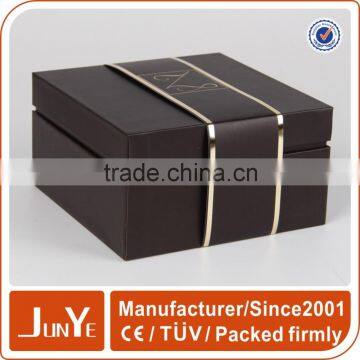 Matte Black Gift Paper Bow Tie Box With Sleeves Wholesale photo-4