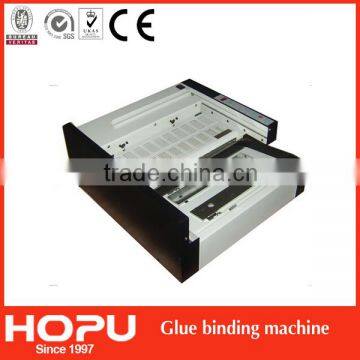 Semi-Auto perfect A4 glue bindng machine with table type