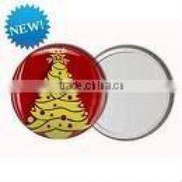 fashion Chrismas pocket mirrors