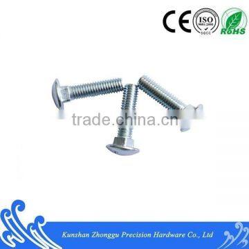 Big Round Head Party Strength Bolt DIN603 Carbon Steel Blue White Zinc M8*25 photo-3