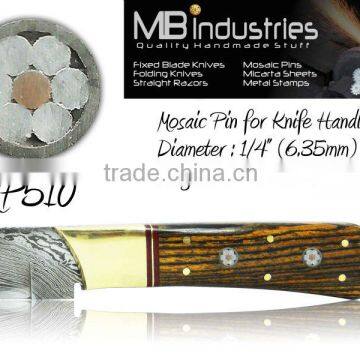 Mosaic Pins for Knife Handles MP510 (1/4") 6.35mm
