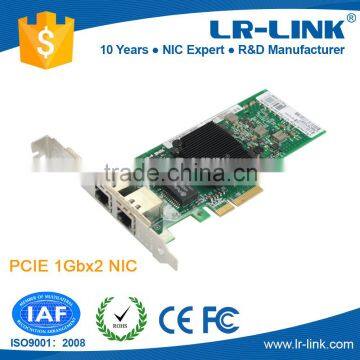 10/100m ethernet adapter PCIe x4 Dual Port 2*RJ45 1G ethernet adapter.