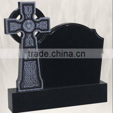 shanxi black cross headstone