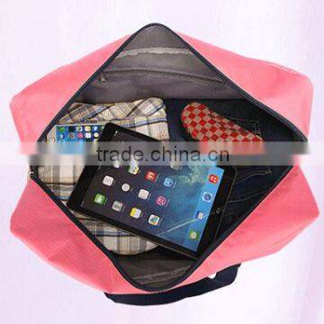 Women Girl Foldable Weekend Travel Duffel Bag Luggage Bag photo-4