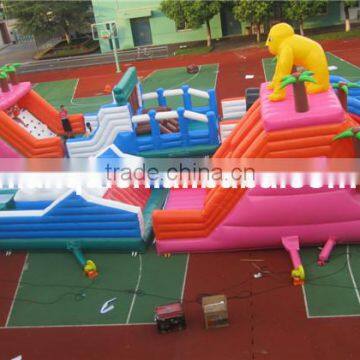 2014 Super Long Outdoor Adult Inflatable Obstacle Course for Sale photo-6