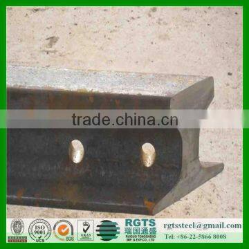 Cheapest perforated 55Q,50Q,Q235 30 Kg/m light steel railway