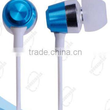 Cheap stereo metal earphone /earbuds