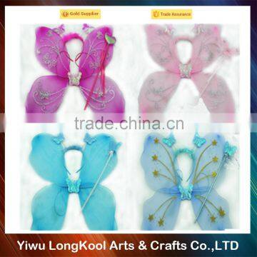 New Fashion Colorful Cheap Butterfly Wings Christmas Fairy Wings for Girls photo-2