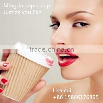 disposable paper cup for hot drink