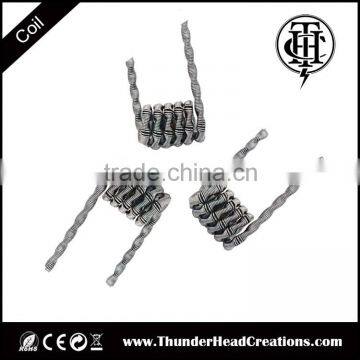 Top Selling Products 2016 Fast Heating THC Vape Coils/pre-built Wires for Vape/E-Cigarette Coil Wires photo-3