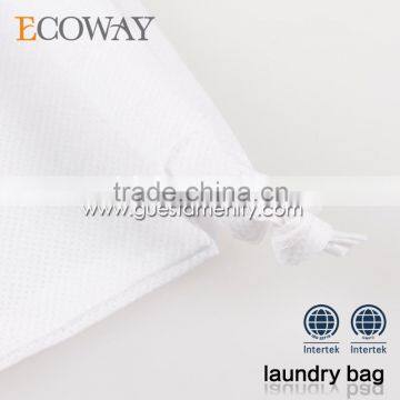 Cheap Hotel Reusable Non Woven Wash Bag Travel Foldable Laundry Bag photo-2