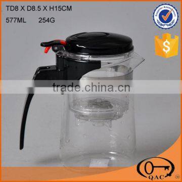 Hot Sale Clear Glass Hot and Cold Water Jug