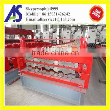 colored steel double panel making machine