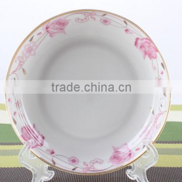 Ceramic new bone china dinner set,porcelain dinnerware plate italy