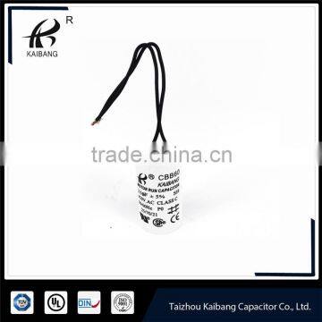 Hot selling ac motor fan cbb61 2uf 500vac capacitor