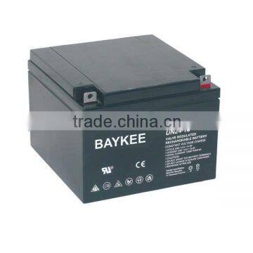 12v 24Ah sealed lead acid long life ups battery