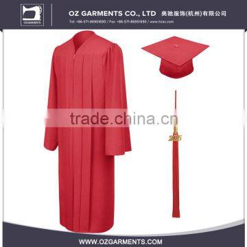 Hot Selling Made In China Matte Graduation Gowns Set For Adult