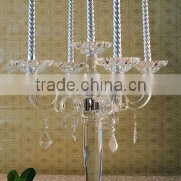 luxury crystal candleholder, crystal candelabra in china                        
                                                Quality Choice