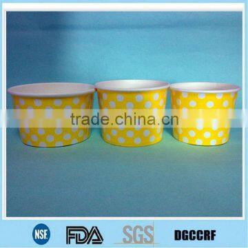 12oz/16oz/20oz ice cream paper container/ice cream paper container with flat plastic lid                        
                                                Quality Choice