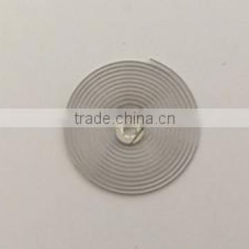 hairspring from stainless steel