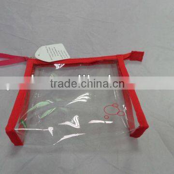 China Wholesale Handbag Clear PVC Zipper Bag