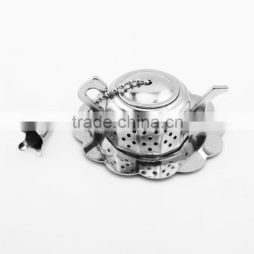 Passed food grade FDA or LFGB good quality stainless steel metal tea infuser