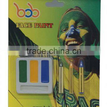 bob trading Brazilian World Cup face paint certificate argentina flag face paint