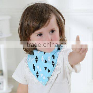 Top top factory price durable cotton baby bandana bibs with sanps