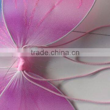 Carnival Party Pretty Princess Flower Girl Dance Dress Butterfly Wings Costume photo-5