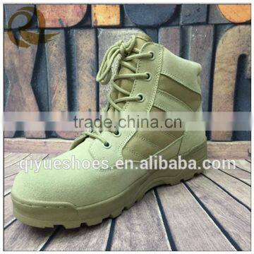 China factory price short ankle army combat military boots