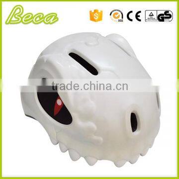 Animal style PC shell in mold animal kids bike helmet