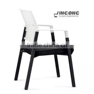 Modern Leisure White Plastic Chair photo-2