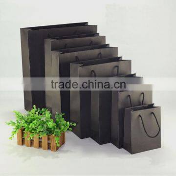 Black Birthday Party Kraft Paper Bag For Apparel