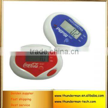 Multifunctional Heart Shape Belt clip Calorie Pedometer Step Counter Pedometer