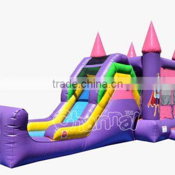 commercial inflatable combo bounce house water slide combo