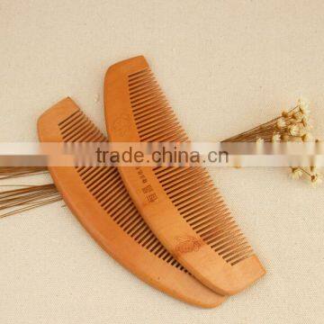 Handmade Sandalwood Logo Pocket Comb Beard and Mustache Comb Hair Brush Stock Comb Wholesale photo-6