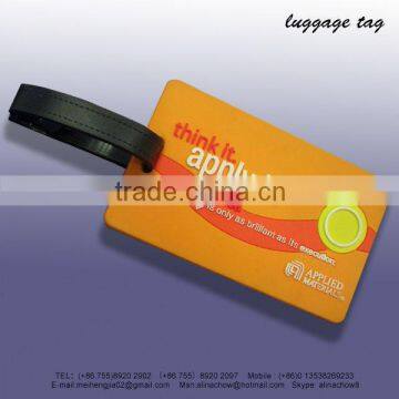 Rubber Pvc Luggage Tag