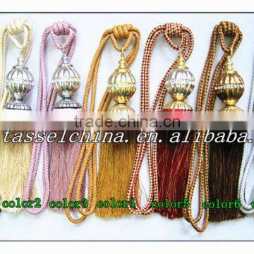 Wholesale metal curtain tiebacks for curtain fasten decoration, curtain accessories made in China