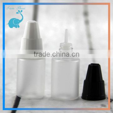 high quality new design PET plastic bottle with childproof cap cone type trade assurance PET eliquid bottles