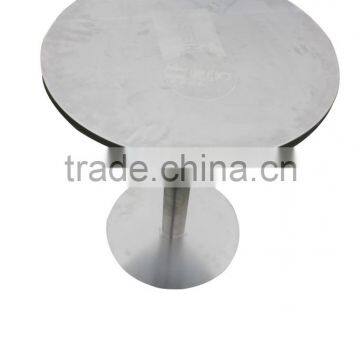 Stainless steel round bar table