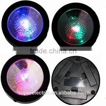 Hot sale high quality light up led flashing coaster wholesale cheap led drink mats