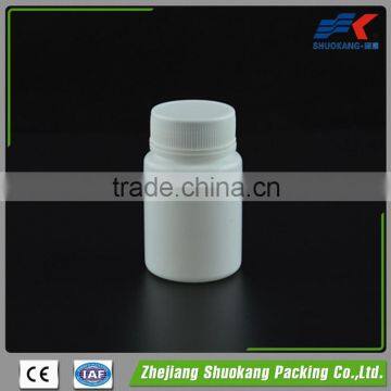 Wholesale 60ml PE pill bottles with child safety cap