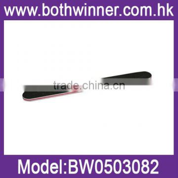 black sandpaper nail file,manicure tools