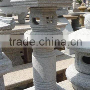 garden nature stone lanterns