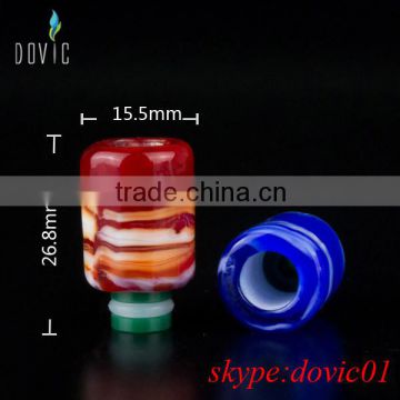 colorful glass drip tips for ecig