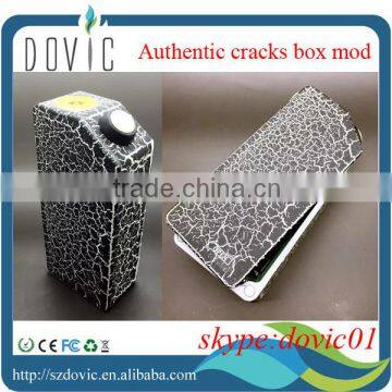 Authentic crack box mod with black color