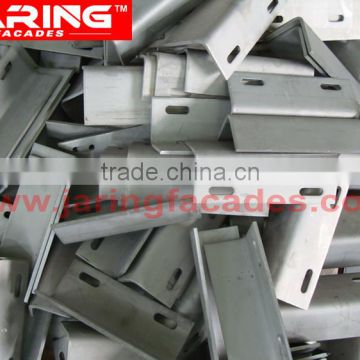 stainless steel 304 316 stone fixing brackets,marble angle 2 slotted holes